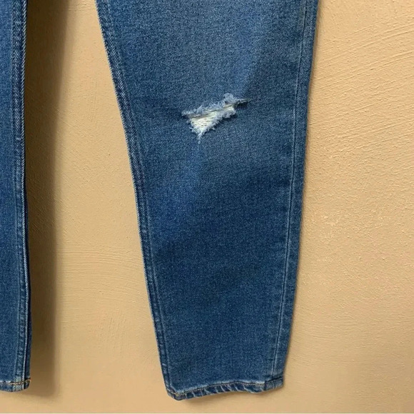 RE/DONE 90s Ultra High Rise Ankle Crop Jeans - Picture 6 of 14